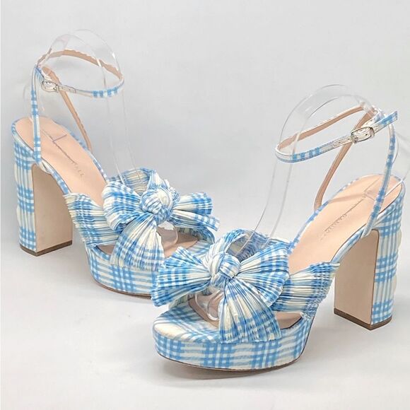 Loeffler Randall Natalia Knotted Platform Sandals size 9.5 - Picture 8 of 14